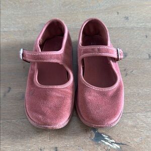 Zara dusty Pink Kids Mary Jane Shoes - size 28